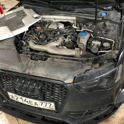 Audi A3 3.0TDi компьютерная диагностика и замена датчика коленвала